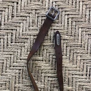 Women’s Size Small Brown Genuine Leather GUESS Brand belt - Good Condition